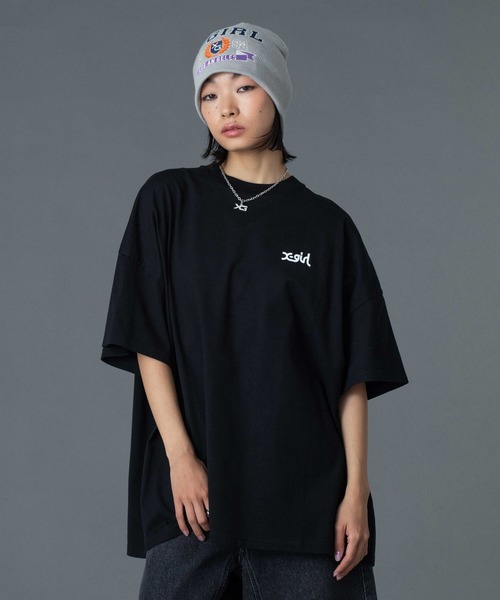 【新品未開封品】ロゴジャガードビーニー COLLEGE LOGO JACQUARD BEANIE（ニットキャップ/ビーニー）｜X-girl