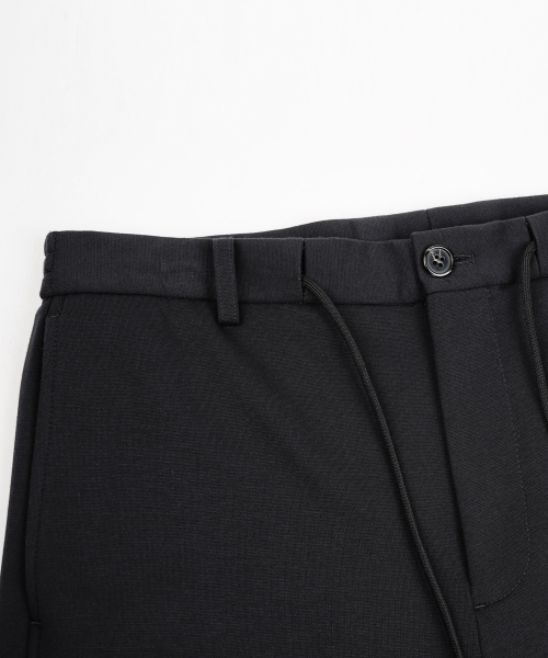 BIRBANTE(ビルバンテ)の「コンフォートストレッチ R.Cフィット セットアップスラックス - ブラック(スラックス・メンズ・ブラック・X-LARGE/SMALL/MEDIUM/LARGE)」の4枚目の写真