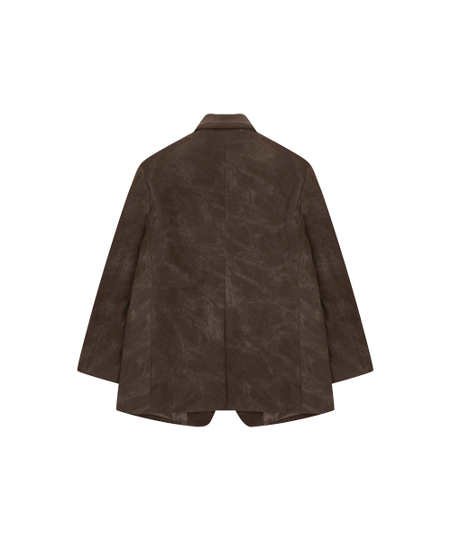 KINETICLO(キネティクロ)の「ヴィンテージヌバックジャケット(ブラウン)(テーラードジャケット・メンズ・その他・MEDIUM/LARGE)」の3枚目の写真