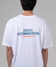 ホステルロゴオーバーサイズ半袖Tシャツ