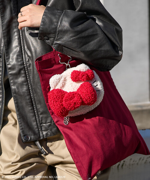 セール】SANRIO/サンリオ ”HELLOKITTY” もこもこポーチ/ハローキティ