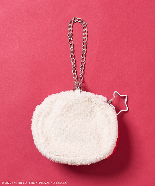 FREAK'S STORE（フリークスストア）の「SANRIO/サンリオ ”HELLOKITTY” もこもこポーチ/ハローキティ ぬいぐるみポーチ（ポーチ・レディース・オフホワイト/ブラック・ONE SIZE）」の7枚目の写真