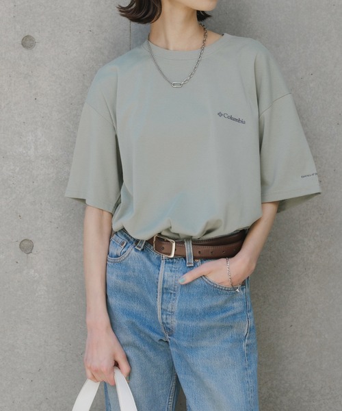 Columbia（コロンビア）の「Columbia/コロンビア Sunrize Strait OFZ Short Sleeve T-Shirts オムニフリーズゼロ グラフィックデザインＴシャツ 秋 秋服 2026年秋冬（Tシャツ/カットソー・メンズ・ホワイト/ブラック/グリーン・M/L/XL/S）」の3枚目の写真