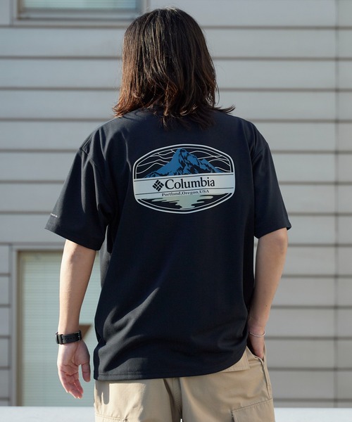 Columbia（コロンビア）の「Columbia/コロンビア Sunrize Strait OFZ Short Sleeve T-Shirts オムニフリーズゼロ グラフィックデザインＴシャツ 秋 秋服 2026年秋冬（Tシャツ/カットソー・メンズ・ホワイト/ブラック/グリーン・M/L/XL/S）」の16枚目の写真