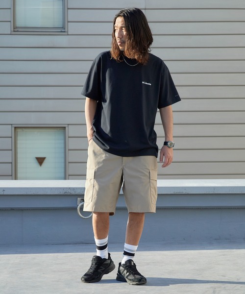 Columbia（コロンビア）の「Columbia/コロンビア Sunrize Strait OFZ Short Sleeve T-Shirts オムニフリーズゼロ グラフィックデザインＴシャツ 秋 秋服 2026年秋冬（Tシャツ/カットソー・メンズ・ホワイト/ブラック/グリーン・M/L/XL/S）」の15枚目の写真
