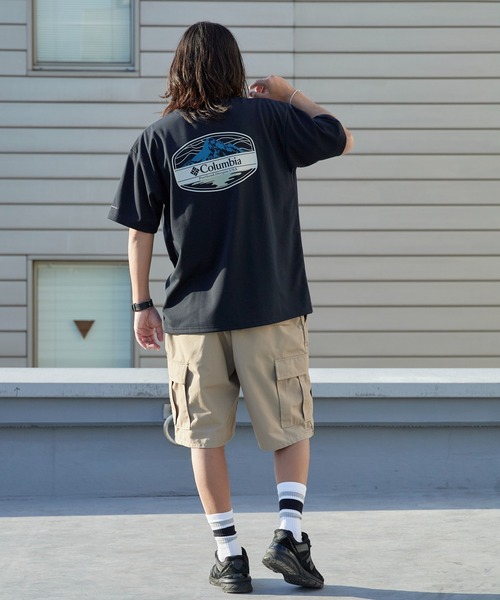 Columbia（コロンビア）の「Columbia/コロンビア Sunrize Strait OFZ Short Sleeve T-Shirts オムニフリーズゼロ グラフィックデザインＴシャツ 秋 秋服 2026年秋冬（Tシャツ/カットソー・メンズ・ホワイト/ブラック/グリーン・M/L/XL/S）」の14枚目の写真