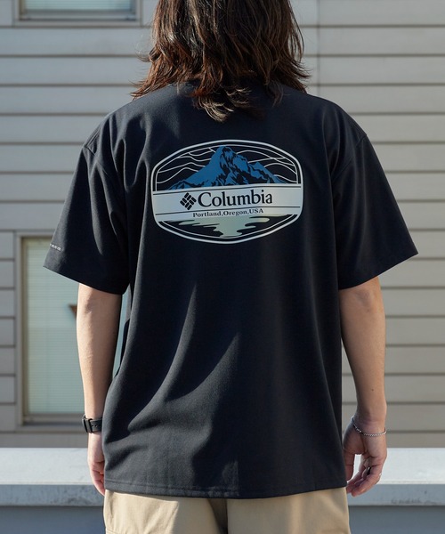 Columbia（コロンビア）の「Columbia/コロンビア Sunrize Strait OFZ Short Sleeve T-Shirts オムニフリーズゼロ グラフィックデザインＴシャツ 秋 秋服 2026年秋冬（Tシャツ/カットソー・メンズ・ホワイト/ブラック/グリーン・M/L/XL/S）」の10枚目の写真