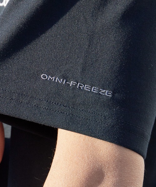 Columbia（コロンビア）の「Columbia/コロンビア Sunrize Strait OFZ Short Sleeve T-Shirts オムニフリーズゼロ グラフィックデザインＴシャツ 秋 秋服 2026年秋冬（Tシャツ/カットソー・メンズ・ホワイト/ブラック/グリーン・M/L/XL/S）」の6枚目の写真