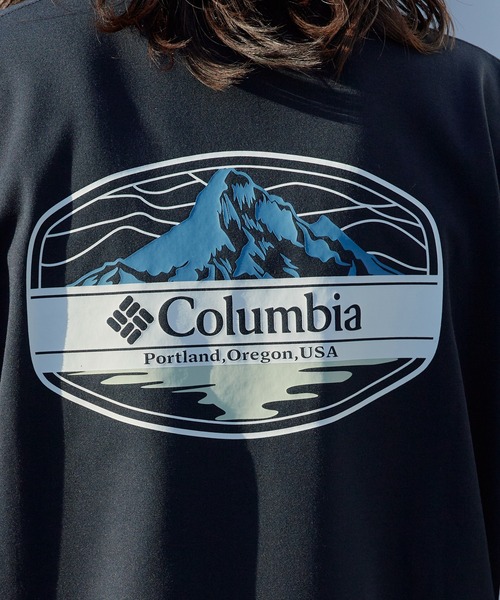 Columbia（コロンビア）の「Columbia/コロンビア Sunrize Strait OFZ Short Sleeve T-Shirts オムニフリーズゼロ グラフィックデザインＴシャツ 秋 秋服 2026年秋冬（Tシャツ/カットソー・メンズ・ホワイト/ブラック/グリーン・M/L/XL/S）」の4枚目の写真