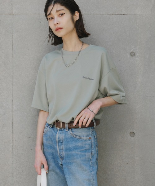 Columbia（コロンビア）の「Columbia/コロンビア Sunrize Strait OFZ Short Sleeve T-Shirts オムニフリーズゼロ グラフィックデザインＴシャツ 秋 秋服 2026年秋冬（Tシャツ/カットソー・メンズ・ホワイト/ブラック/グリーン・M/L/XL/S）」の20枚目の写真