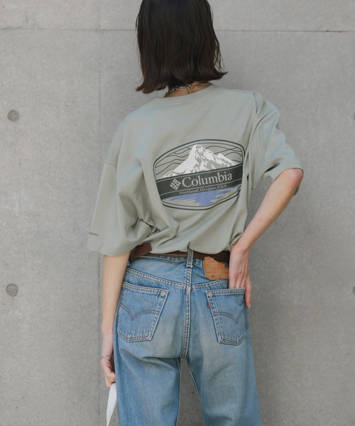 Columbia（コロンビア）の「Columbia/コロンビア Sunrize Strait OFZ Short Sleeve T-Shirts オムニフリーズゼロ グラフィックデザインＴシャツ 秋 秋服 2026年秋冬（Tシャツ/カットソー・メンズ・ホワイト/ブラック/グリーン・M/L/XL/S）」の22枚目の写真