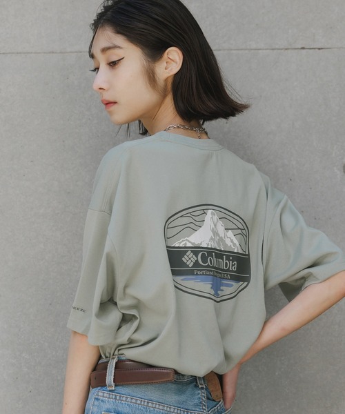 Columbia（コロンビア）の「Columbia/コロンビア Sunrize Strait OFZ Short Sleeve T-Shirts オムニフリーズゼロ グラフィックデザインＴシャツ 秋 秋服 2026年秋冬（Tシャツ/カットソー・メンズ・ホワイト/ブラック/グリーン・M/L/XL/S）」の19枚目の写真