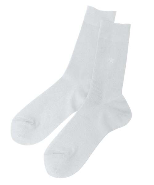 CONVERSE TOKYO（コンバーストウキョウ）の「STAR★ GLITTER RIB SOX（ソックス/靴下・レディース・ブラック/ホワイト/レッド/ピンク・FREE）」の5枚目の写真