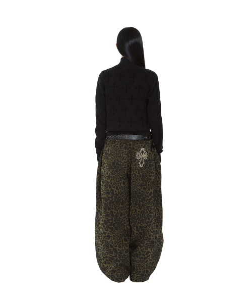 AAKAM（アーカム）の「AKM CROS2 Leopard Sweatpants (Khaki)（スウェットパンツ・レディース・その他・1/2）」の8枚目の写真