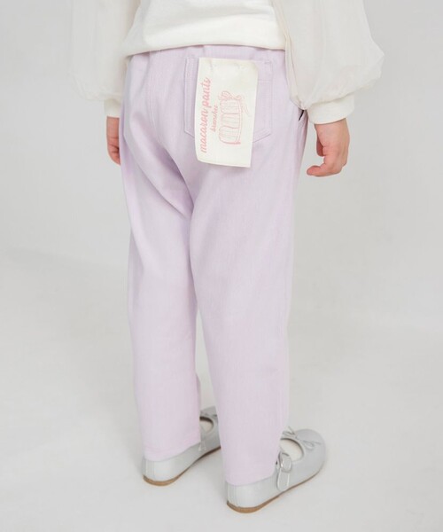 BRANSHES（ブランシェス）の「ソフトマカロンパンツ（その他パンツ・キッズ・ブルー/ピンクベージュ/ブラック/ラベンダー/グリーン・140/90/150/100/110/120/130/80）」の5枚目の写真
