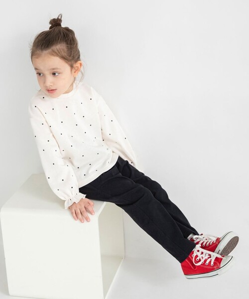 BRANSHES（ブランシェス）の「ソフトマカロンパンツ（その他パンツ・キッズ・ブルー/ピンクベージュ/ブラック/ラベンダー/グリーン・140/90/150/100/110/120/130/80）」の19枚目の写真