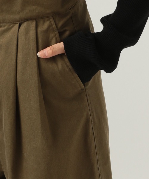 BAYFLOW（ベイフロー）の「サス付きタックワイドパンツ（その他パンツ・レディース・カーキ/ブラック・SMALL/MEDIUM）」の19枚目の写真