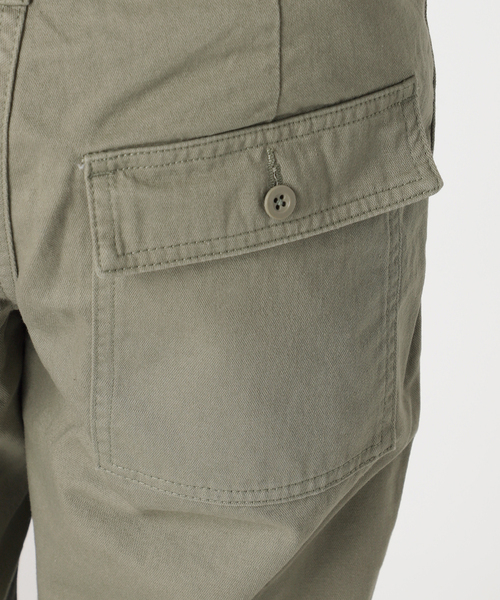 Spick & Span(スピックアンドスパン)の「《新色有り / 追加》ルーズベイカーパンツ(カーゴパンツ・レディース・ホワイト/ベージュ系その他/サファリグリーン/チャコールグレー・40/38/36/34)」の14枚目の写真