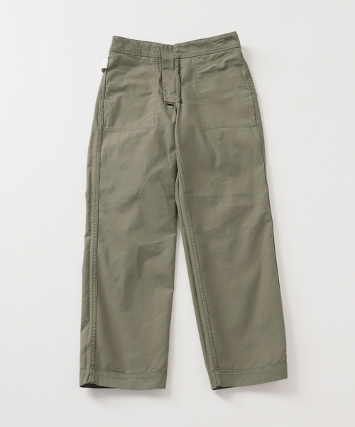 Spick & Span(スピックアンドスパン)の「《新色有り / 追加》ルーズベイカーパンツ(カーゴパンツ・レディース・ホワイト/ベージュ系その他/サファリグリーン/チャコールグレー・40/38/36/34)」の17枚目の写真