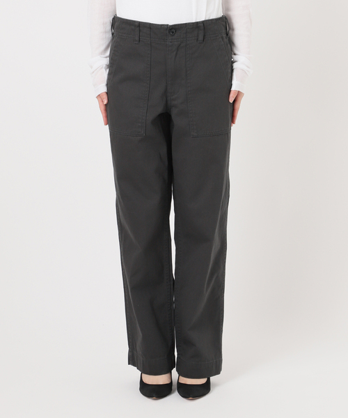 Spick & Span(スピックアンドスパン)の「《新色有り / 追加》ルーズベイカーパンツ(カーゴパンツ・レディース・ホワイト/ベージュ系その他/サファリグリーン/チャコールグレー・40/38/36/34)」の19枚目の写真