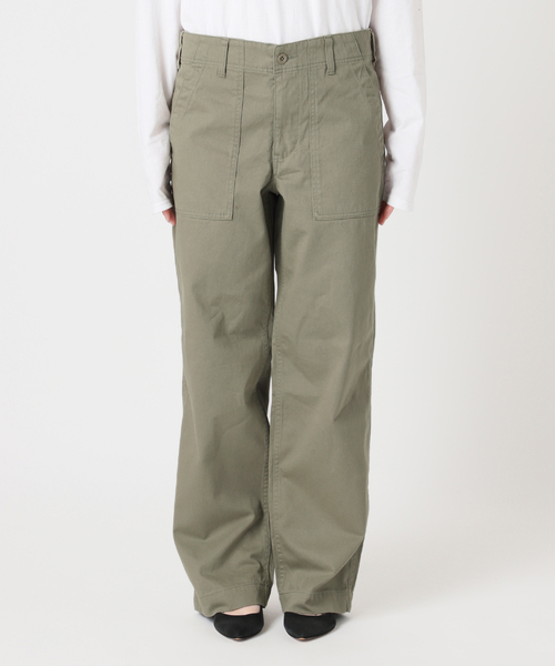 Spick & Span(スピックアンドスパン)の「《新色有り / 追加》ルーズベイカーパンツ(カーゴパンツ・レディース・ホワイト/ベージュ系その他/サファリグリーン/チャコールグレー・40/38/36/34)」の5枚目の写真