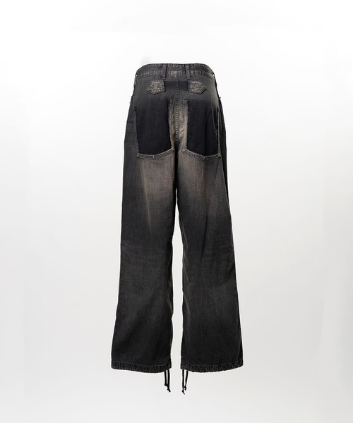 Maison MIHARA YASUHIRO(メゾンミハラヤスヒロ)の「Cut-Out Pocket Denim Pants(デニムパンツ・レディース・ホワイト/ブラック/インディゴブルー・38/36)」の21枚目の写真