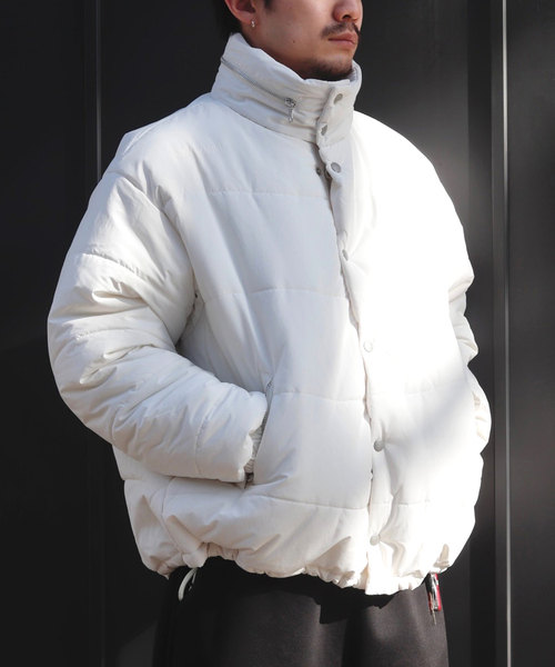 C.E(シーイー)の「C.E / シーイー cavempt WAVE STITCH PUFF JACKET WHIT(その他アウター・メンズ・ホワイト・LARGE/MEDIUM)」の1枚目の写真