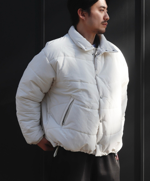 C.E(シーイー)の「C.E / シーイー cavempt WAVE STITCH PUFF JACKET WHIT(その他アウター・メンズ・ホワイト・LARGE/MEDIUM)」の3枚目の写真