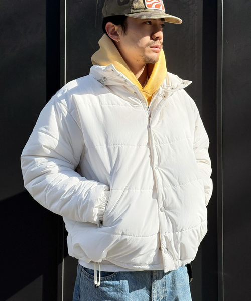 C.E(シーイー)の「C.E / シーイー cavempt WAVE STITCH PUFF JACKET WHIT(その他アウター・メンズ・ホワイト・LARGE/MEDIUM)」の10枚目の写真