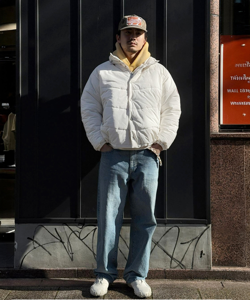 C.E(シーイー)の「C.E / シーイー cavempt WAVE STITCH PUFF JACKET WHIT(その他アウター・メンズ・ホワイト・LARGE/MEDIUM)」の11枚目の写真