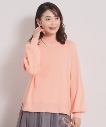 【手洗い可/8色展開】カラフルハイネックニット