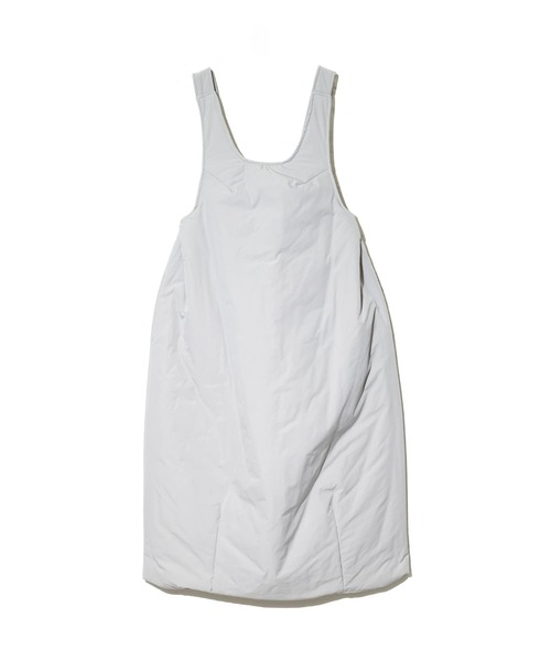 CUBE SUGAR（キューブシュガー）の「CUBE SUGAR/キューブシュガー　エコダウン バルーン ジャンパースカート（ジャンパースカート・レディース・グレー/ブラック・FREE）」の4枚目の写真