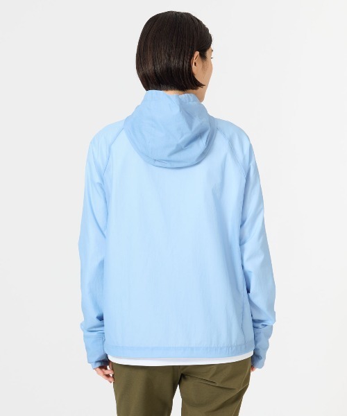 le coq sportif(ルコックスポルティフ)の「【はっ水】ポケッタブルUVカットウィンドジャケット(ナイロンジャケット・レディース・ベージュ/ネイビー/ブルー/グリーン・S/XL/L/M)」の20枚目の写真