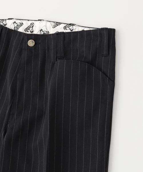 BEN DAVIS（ベンデイビス）の「BEN DAVIS（ベンデイビス）Stripe ORIGINAL BEN'S（スラックス・メンズ・ブラック・32/30/36/34）」の2枚目の写真