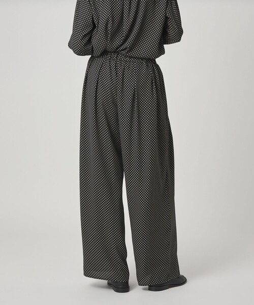 Steven Alan（スティーブンアラン）の「＜Steven Alan＞ドット プリント ワイドパンツ（その他パンツ・レディース・ダークグレー/ブラック・S/M/L）」の8枚目の写真