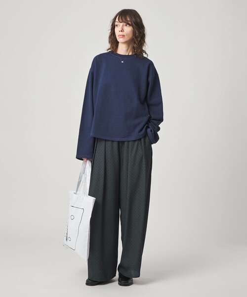 Steven Alan（スティーブンアラン）の「＜Steven Alan＞ドット プリント ワイドパンツ（その他パンツ・レディース・ダークグレー/ブラック・S/M/L）」の10枚目の写真