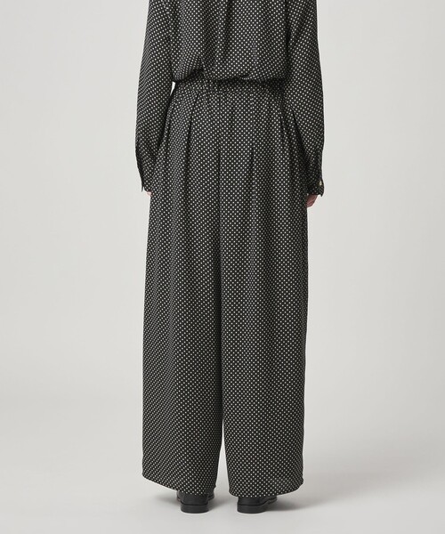 Steven Alan（スティーブンアラン）の「＜Steven Alan＞ドット プリント ワイドパンツ（その他パンツ・レディース・ダークグレー/ブラック・S/M/L）」の14枚目の写真