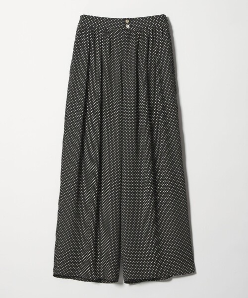 Steven Alan（スティーブンアラン）の「＜Steven Alan＞ドット プリント ワイドパンツ（その他パンツ・レディース・ダークグレー/ブラック・S/M/L）」の15枚目の写真