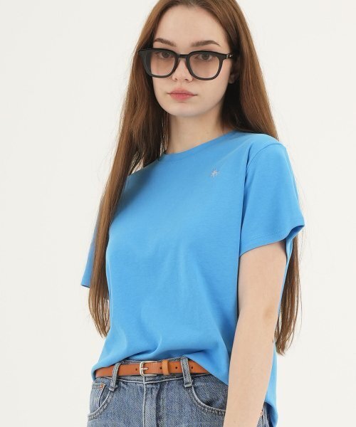 THE-ABON（エイボン）の「ウーマンフィッシュマンクロップTシャツブラック（Tシャツ/カットソー・レディース・ブラック・FREE）」の3枚目の写真