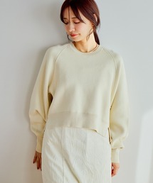 mysty woman | スウェットライクニット　643873(ニット/セーター)