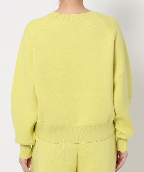 mysty woman（ミスティウーマン）の「スウェットライクニット　643873（ニット/セーター・レディース・ネイビー/イエロー/アイボリー・FREE）」の16枚目の写真