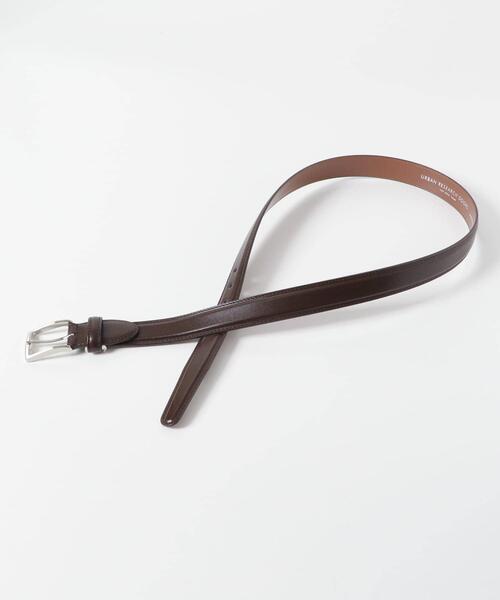 URBAN RESEARCH DOORS（アーバンリサーチドアーズ）の「LIFE STYLE TAILOR　水染めアニリンレザーベルト（ベルト・メンズ・ブラック/ダークブラウン・FREE）」の7枚目の写真