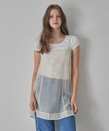 SHINE LAYERED MINI DRESS_2COLORS_CREAM