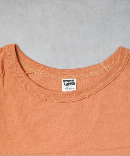 B.I.D.(ビーアイディー)の「《天竺 ラグラン袖リブロングスリーブTシャツ》(Tシャツ/カットソー・レディース・ホワイト/オレンジ系/ブラック/カーキ/ベージュ・MEDIUM/LARGE)」の19枚目の写真