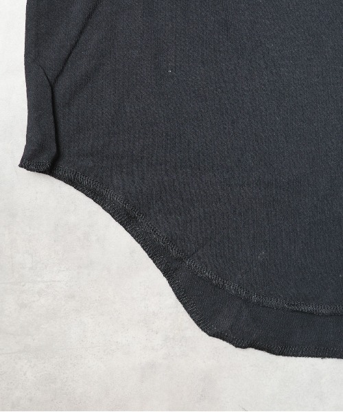 B.I.D.(ビーアイディー)の「《天竺 ラグラン袖リブロングスリーブTシャツ》(Tシャツ/カットソー・レディース・ホワイト/オレンジ系/ブラック/カーキ/ベージュ・MEDIUM/LARGE)」の8枚目の写真