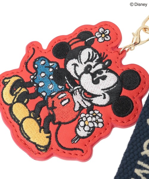 Disney（ディズニー）の「ミッキー＆フレンズ/刺繍チャーム（その他小物・レディース・レッド・FREE）」の5枚目の写真