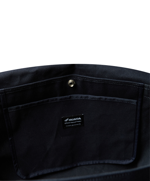 PHYPS MOTORCYCLE（フィップスモーターサイクル）の「Honda Typography Duffel Canvas bag_Navy（メッセンジャーバッグ・レディース・その他・FREE）」の5枚目の写真