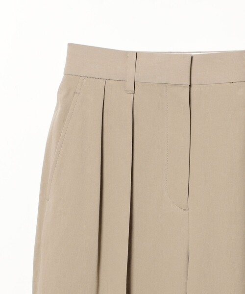 Demi-Luxe BEAMS（デミルクス ビームス）の「AK+1 / インタック セミワイド パンツ（その他パンツ・レディース・ベージュ/ホワイト・36/38）」の16枚目の写真