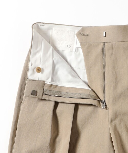 Demi-Luxe BEAMS（デミルクス ビームス）の「AK+1 / インタック セミワイド パンツ（その他パンツ・レディース・ベージュ/ホワイト・36/38）」の17枚目の写真