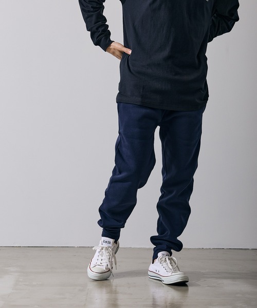 improves(インプローブス)の「ベーシック スウェット ジョガーパンツ(その他パンツ・メンズ・ブラック/グレイッシュベージュ/杢グレー/チャコール/ネイビー・MEDIUM/LARGE/X-LARGE)」の1枚目の写真